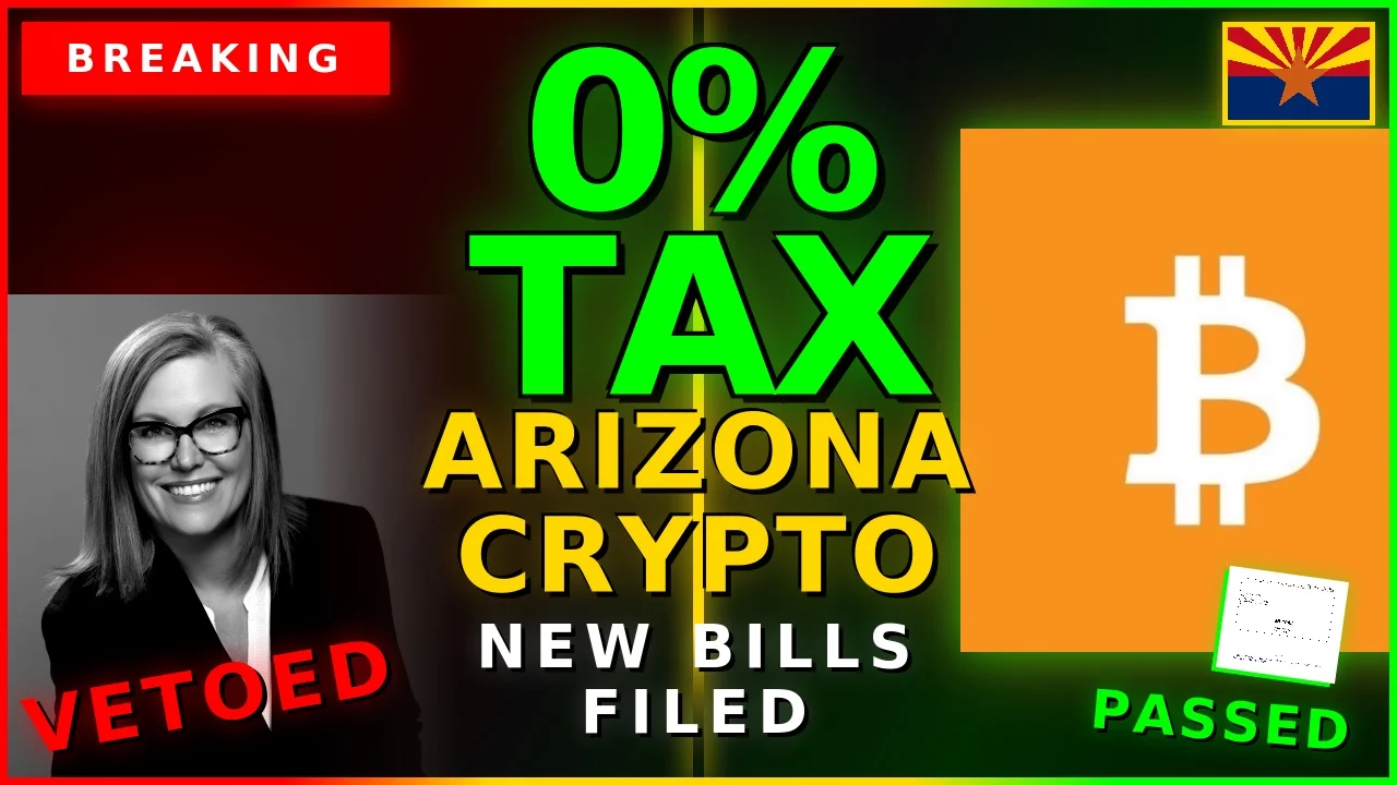 Arizona Moves to Exempt Bitcoin and Crypto From Taxes