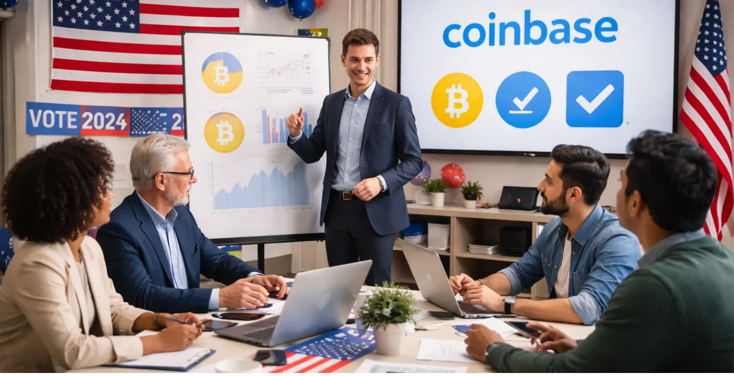 Coinbase crypto advocacy group announces 2026 election plan