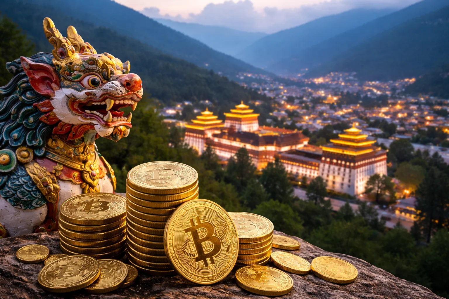 Bhutan Sells 70 of Bitcoin Holdings Over 18 Months
