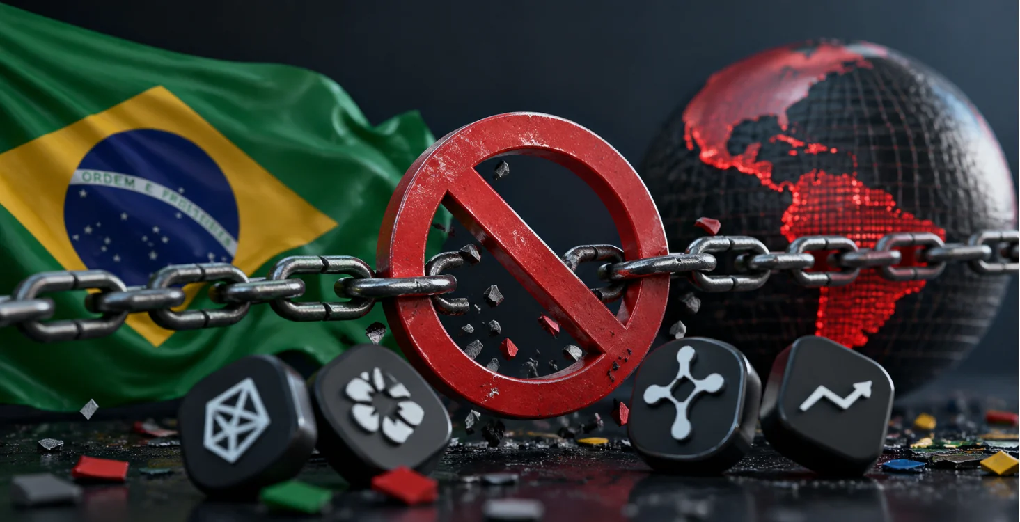 Brazil Bans 27 Prediction Platforms Including Polymarket
