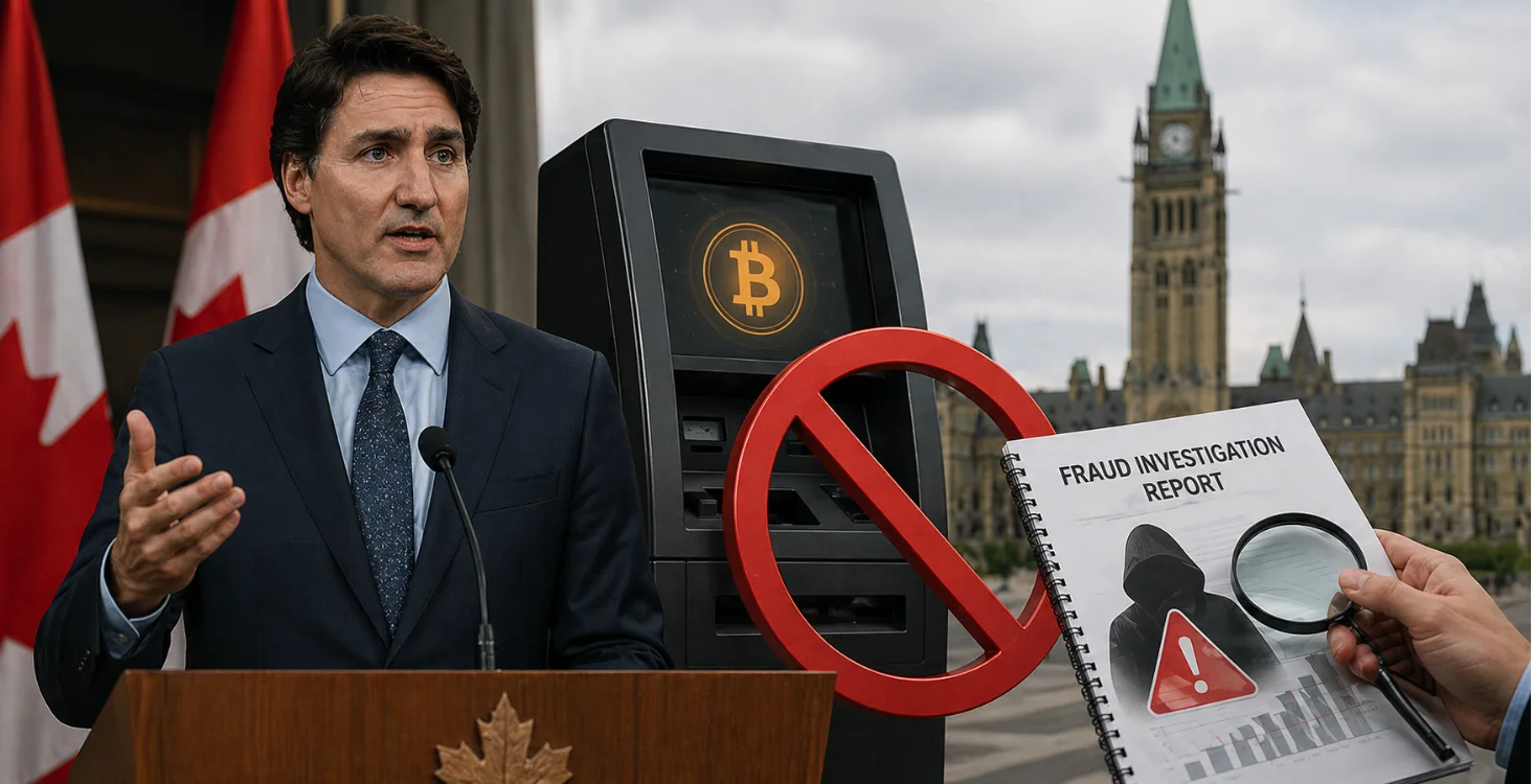 Canada Plans Crypto ATM Ban After Fraud Investigation Report