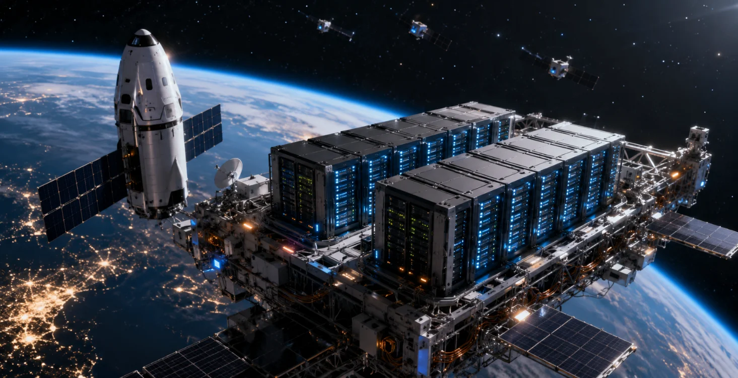 Google and SpaceX Explore Launching Data Centers Into Space